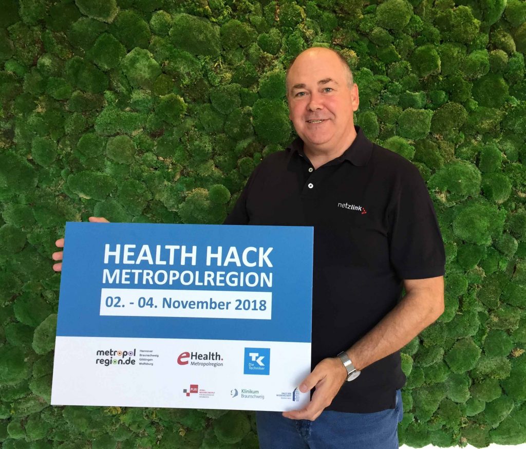 Netzlink beim Health Hackathon Metropolregion 2018