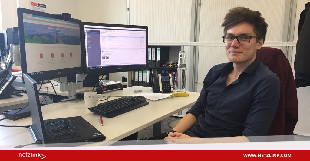 Jannik in der Netzlink-UKom