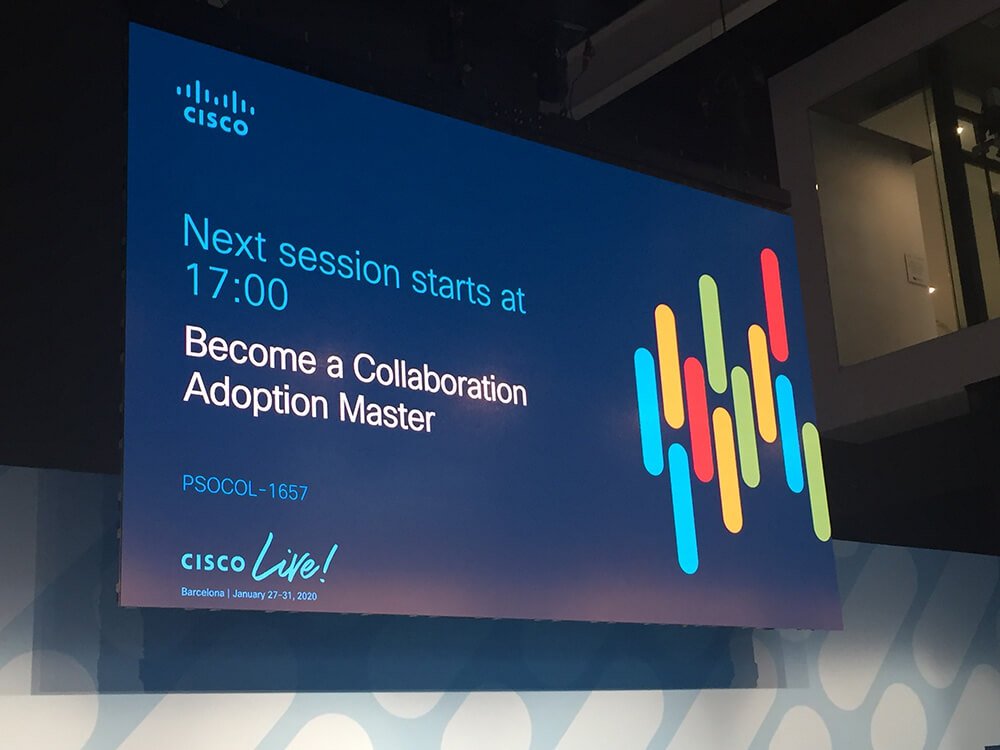 Cisco Live! – Zukunft Live! Barcelona, Januar 2020