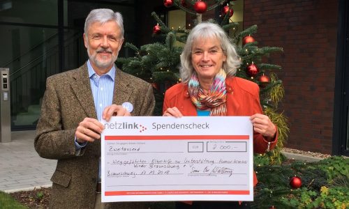 Netzlink spendet für die "Weggefährten", 2019